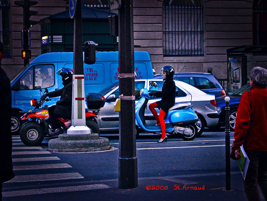 Scooters Red Red Red 