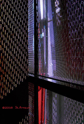 Branly View Through A Dot Screen 